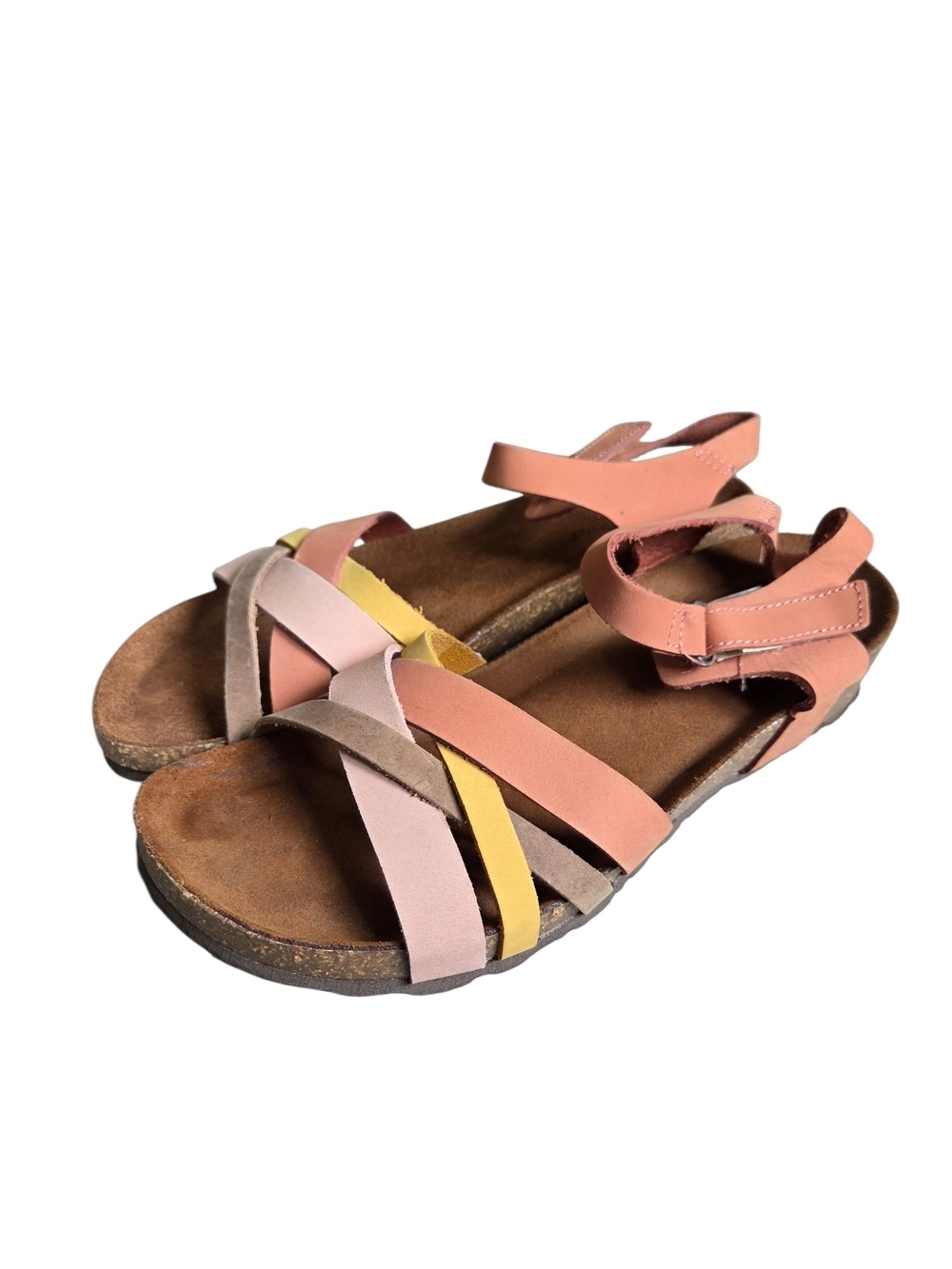 Bio Gold Women's Italian Leather Sandals 9